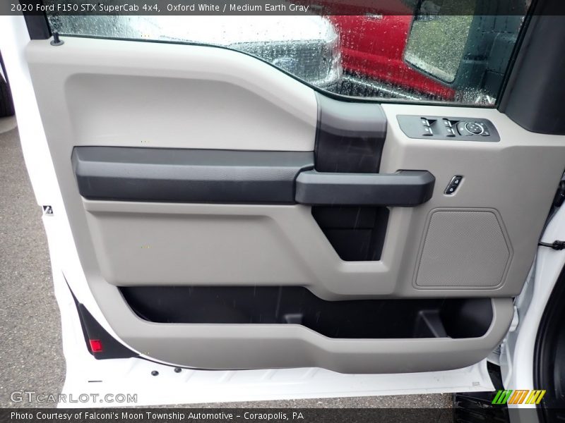 Oxford White / Medium Earth Gray 2020 Ford F150 STX SuperCab 4x4
