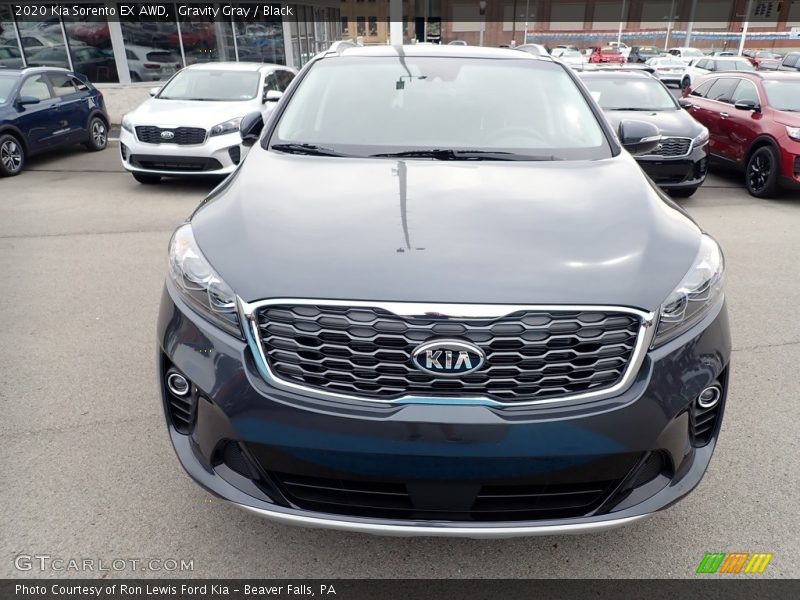 Gravity Gray / Black 2020 Kia Sorento EX AWD