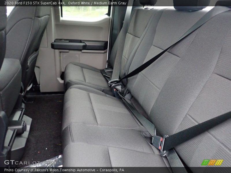 Oxford White / Medium Earth Gray 2020 Ford F150 STX SuperCab 4x4