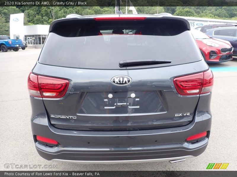 Gravity Gray / Black 2020 Kia Sorento EX AWD