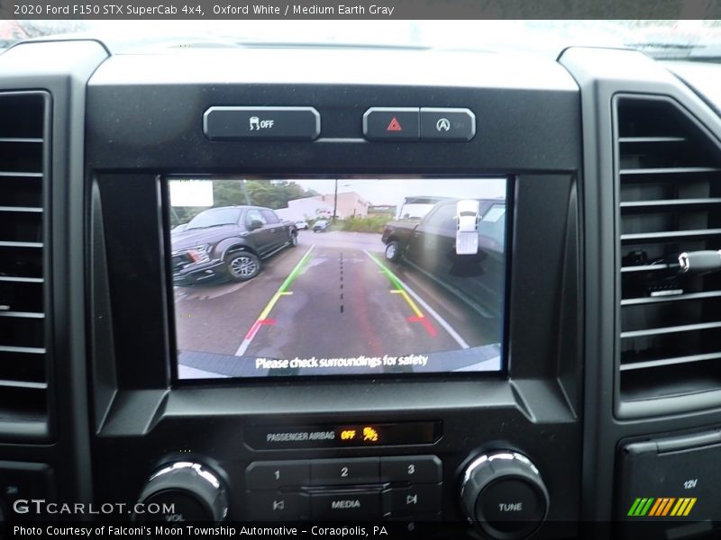 Oxford White / Medium Earth Gray 2020 Ford F150 STX SuperCab 4x4
