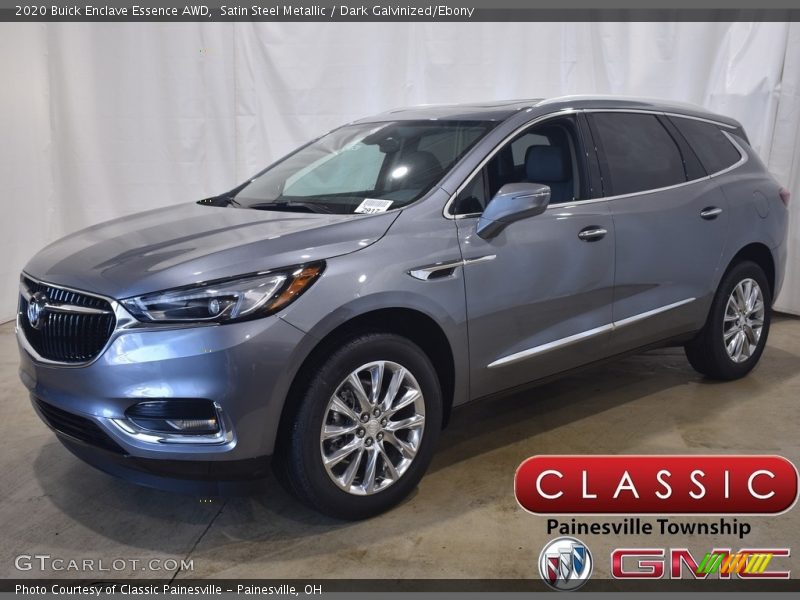 Satin Steel Metallic / Dark Galvinized/Ebony 2020 Buick Enclave Essence AWD