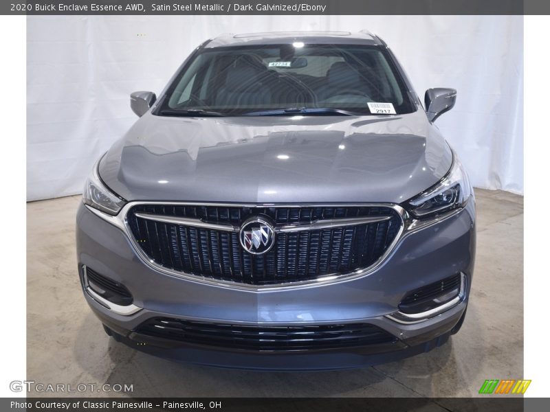 Satin Steel Metallic / Dark Galvinized/Ebony 2020 Buick Enclave Essence AWD