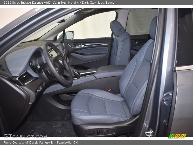 Satin Steel Metallic / Dark Galvinized/Ebony 2020 Buick Enclave Essence AWD