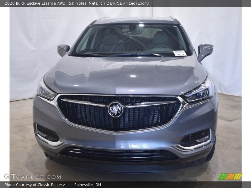 Satin Steel Metallic / Dark Galvinized/Ebony 2020 Buick Enclave Essence AWD