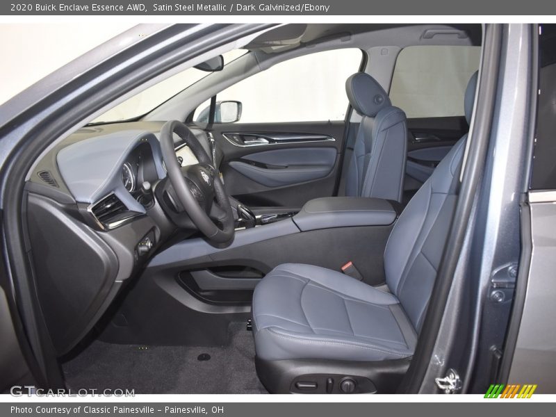 Satin Steel Metallic / Dark Galvinized/Ebony 2020 Buick Enclave Essence AWD