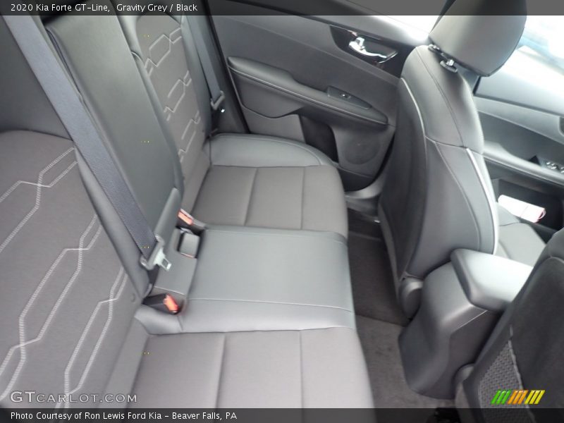 Gravity Grey / Black 2020 Kia Forte GT-Line