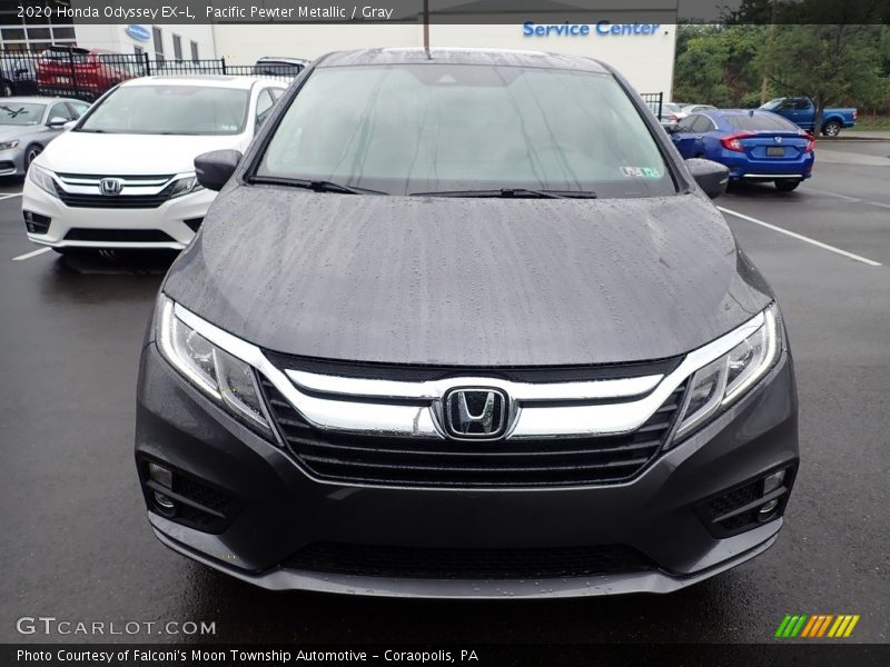 Pacific Pewter Metallic / Gray 2020 Honda Odyssey EX-L