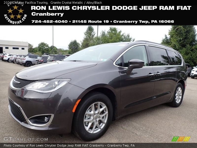 Granite Crystal Metallic / Alloy/Black 2020 Chrysler Pacifica Touring