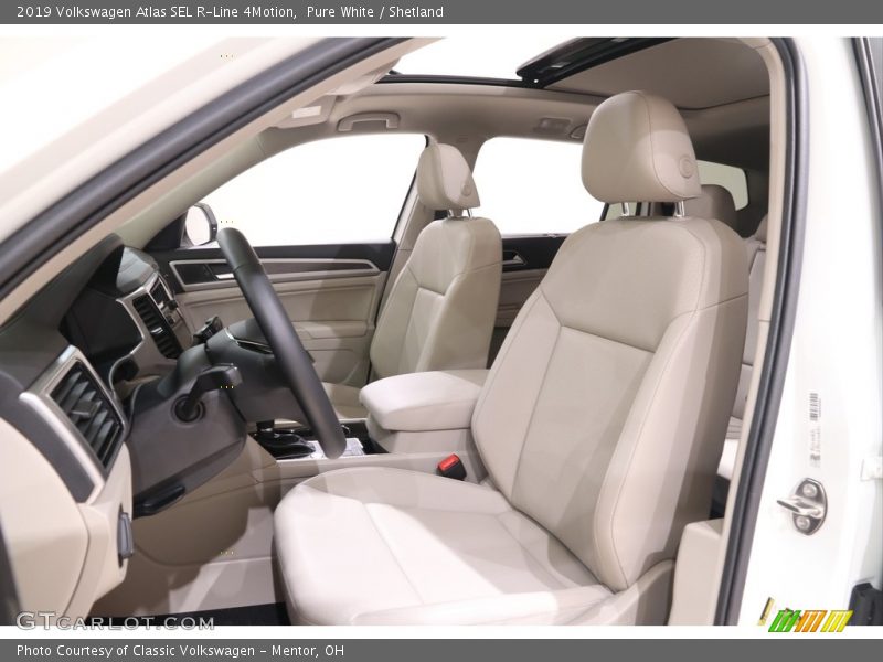 Pure White / Shetland 2019 Volkswagen Atlas SEL R-Line 4Motion