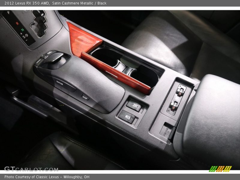 Satin Cashmere Metallic / Black 2012 Lexus RX 350 AWD