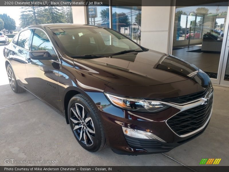 Black Cherry Metallic / Jet Black 2020 Chevrolet Malibu LT