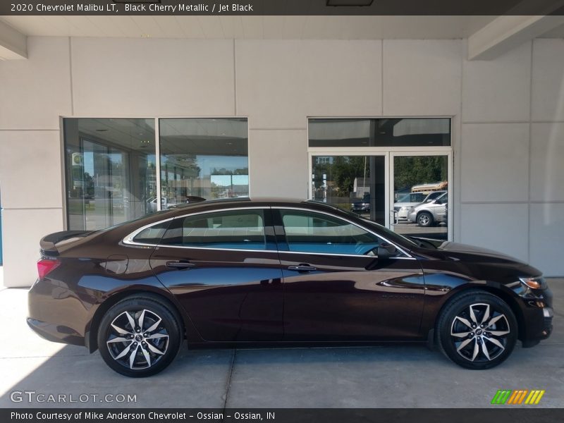 Black Cherry Metallic / Jet Black 2020 Chevrolet Malibu LT