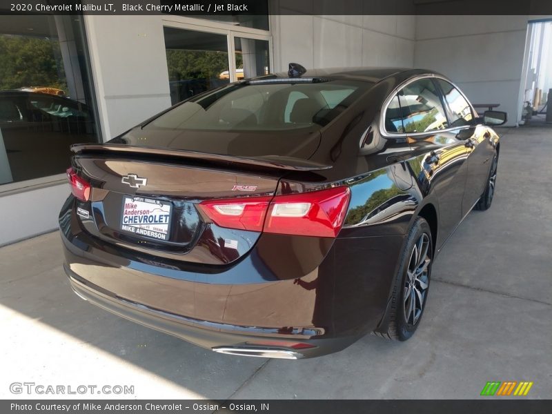 Black Cherry Metallic / Jet Black 2020 Chevrolet Malibu LT