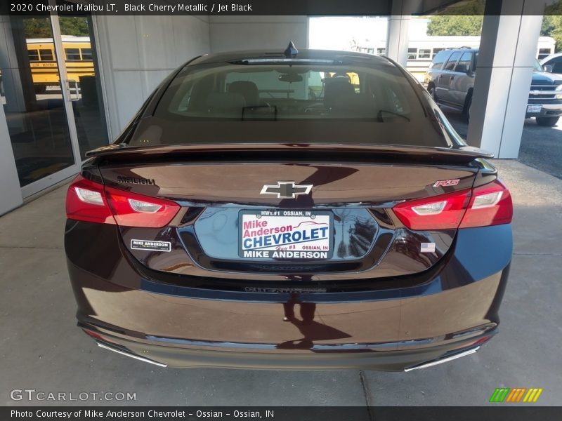 Black Cherry Metallic / Jet Black 2020 Chevrolet Malibu LT