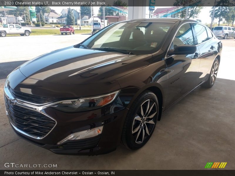Black Cherry Metallic / Jet Black 2020 Chevrolet Malibu LT