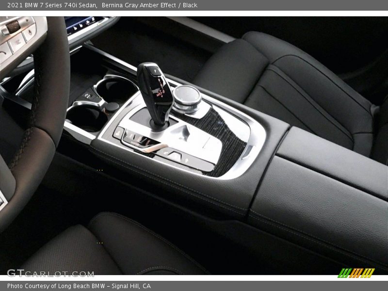 Bernina Gray Amber Effect / Black 2021 BMW 7 Series 740i Sedan