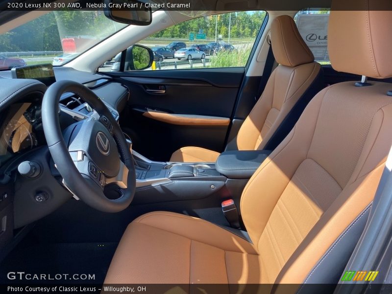 Nebula Gray Pearl / Glazed Caramel 2020 Lexus NX 300 AWD