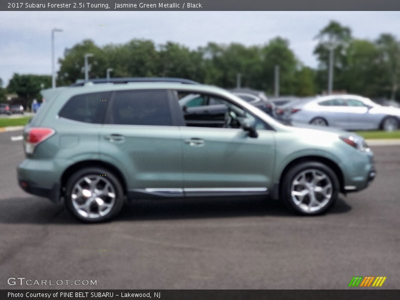 Jasmine Green Metallic / Black 2017 Subaru Forester 2.5i Touring