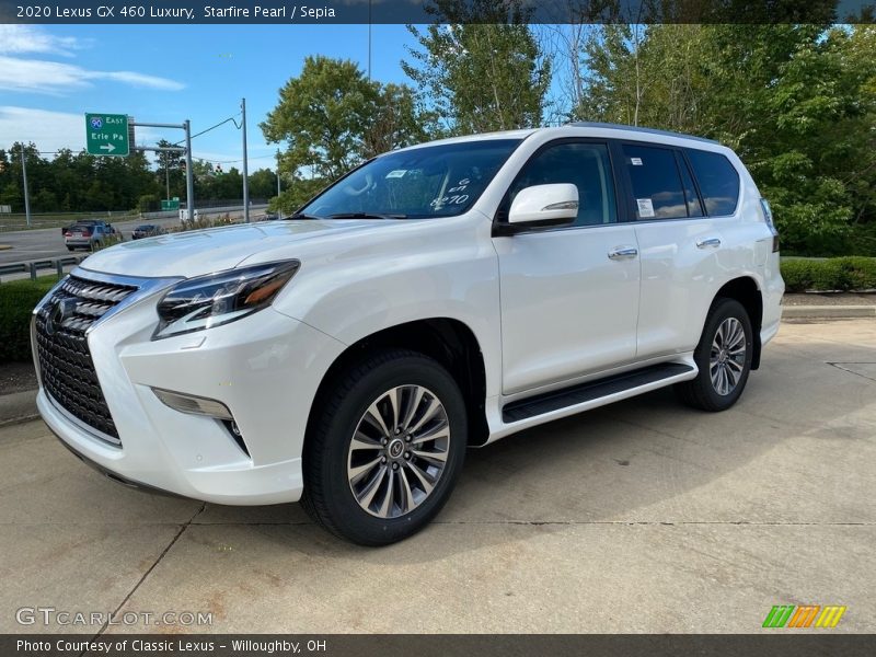 Starfire Pearl / Sepia 2020 Lexus GX 460 Luxury