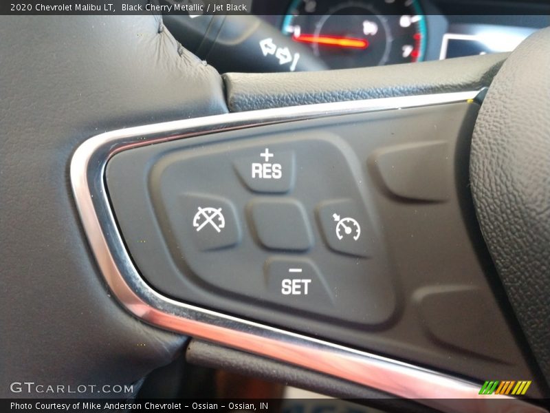 Black Cherry Metallic / Jet Black 2020 Chevrolet Malibu LT