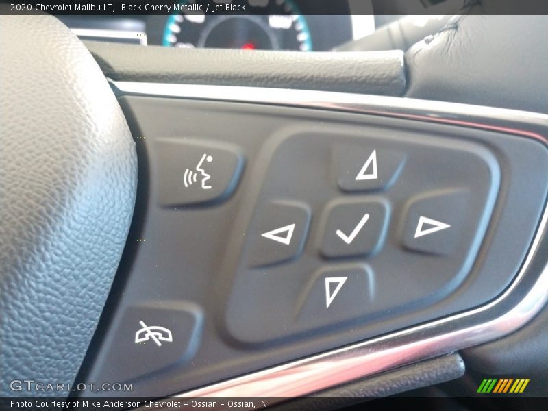 Black Cherry Metallic / Jet Black 2020 Chevrolet Malibu LT