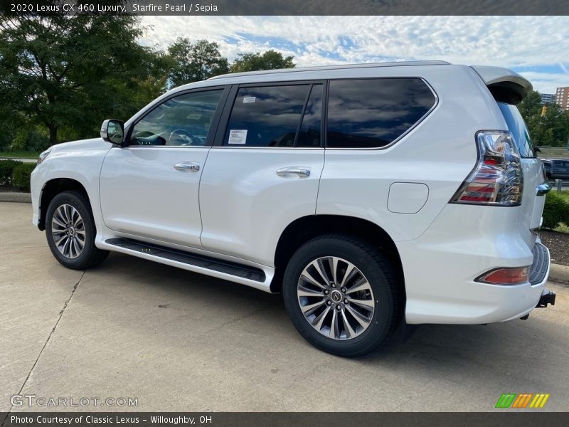 Starfire Pearl / Sepia 2020 Lexus GX 460 Luxury