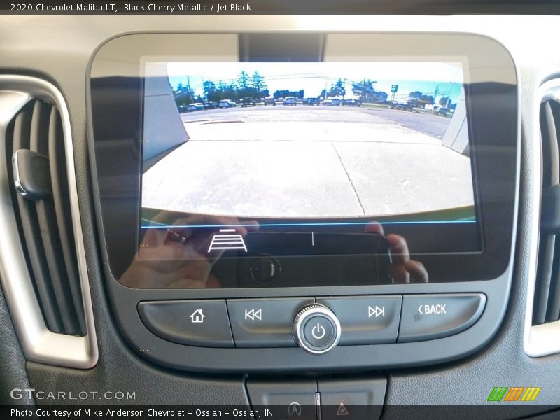 Black Cherry Metallic / Jet Black 2020 Chevrolet Malibu LT