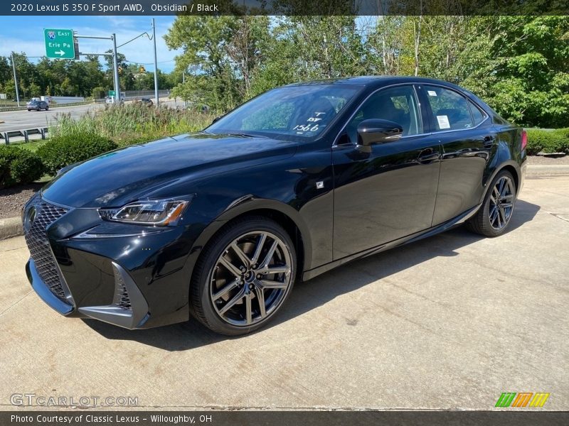 Front 3/4 View of 2020 IS 350 F Sport AWD