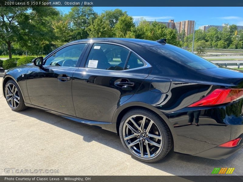Obsidian / Black 2020 Lexus IS 350 F Sport AWD