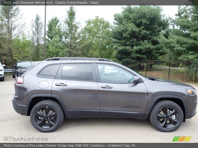 Granite Crystal Metallic / Black 2020 Jeep Cherokee Altitude 4x4