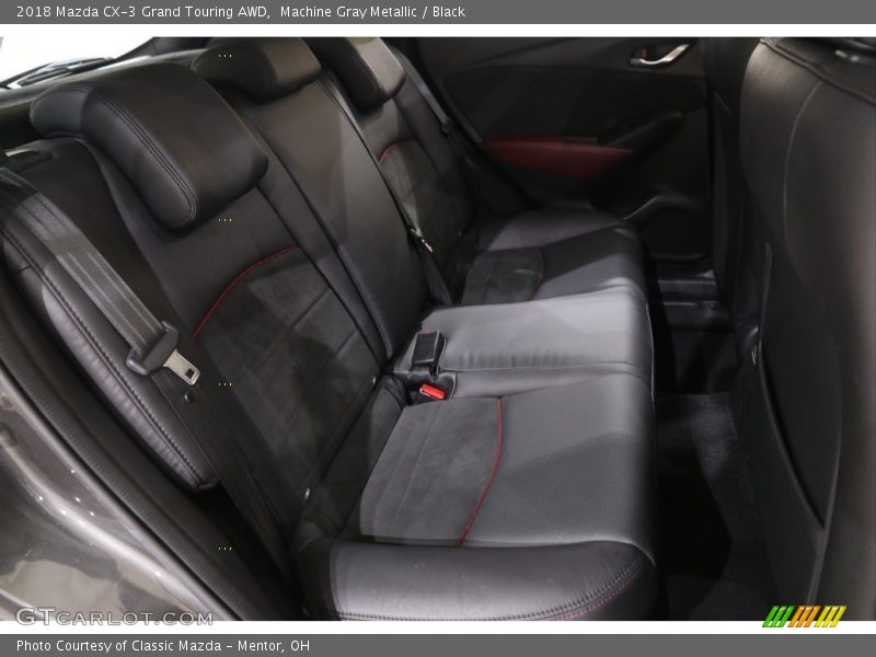 Machine Gray Metallic / Black 2018 Mazda CX-3 Grand Touring AWD