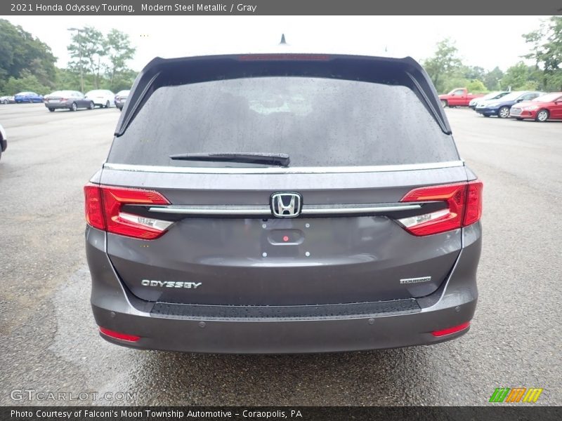 Modern Steel Metallic / Gray 2021 Honda Odyssey Touring