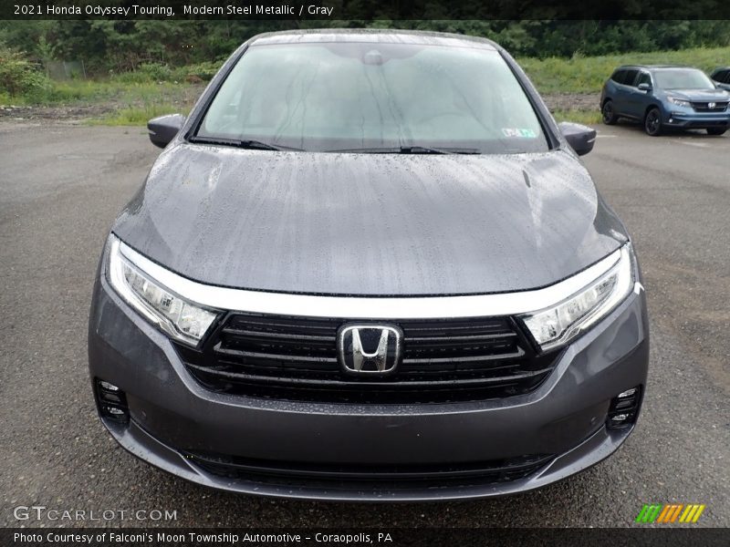 Modern Steel Metallic / Gray 2021 Honda Odyssey Touring