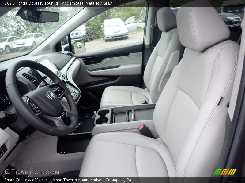 Front Seat of 2021 Odyssey Touring