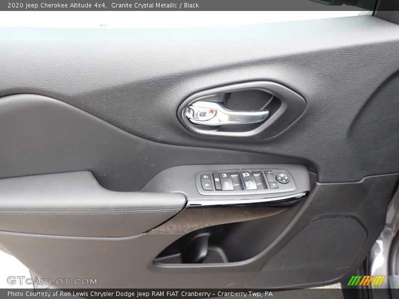 Granite Crystal Metallic / Black 2020 Jeep Cherokee Altitude 4x4