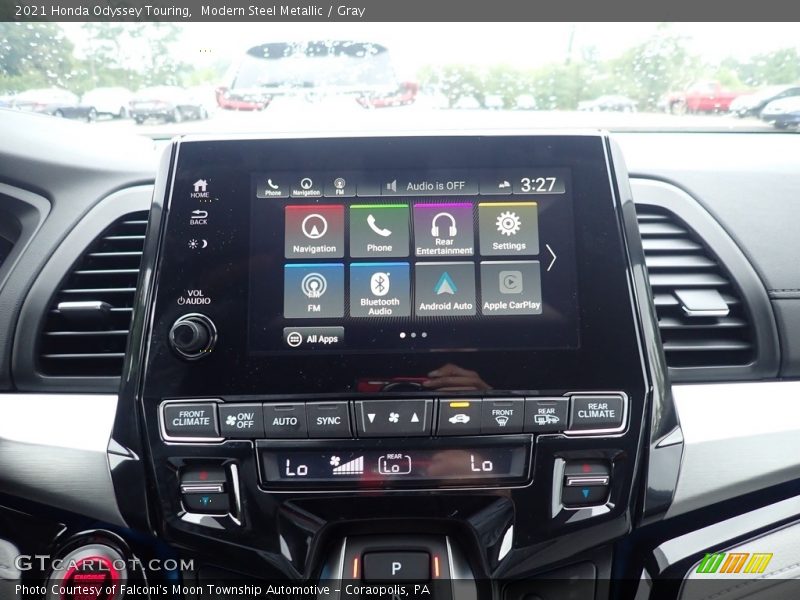 Controls of 2021 Odyssey Touring