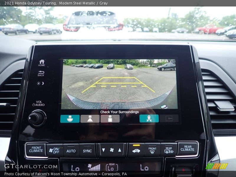 Controls of 2021 Odyssey Touring