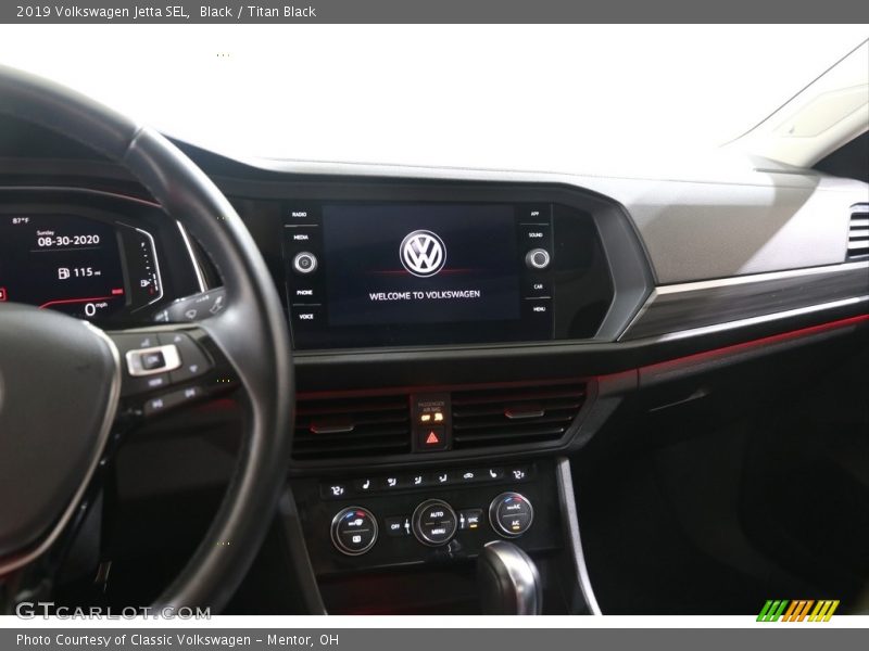 Black / Titan Black 2019 Volkswagen Jetta SEL