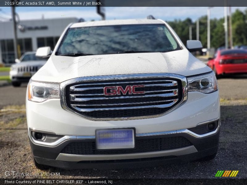 Summit White / Jet Black 2019 GMC Acadia SLT AWD