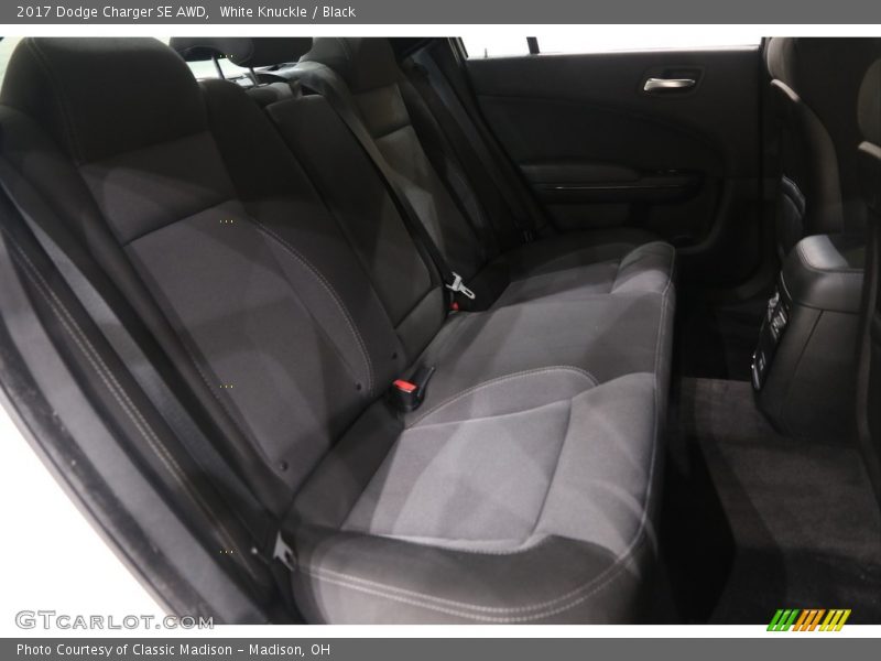 White Knuckle / Black 2017 Dodge Charger SE AWD