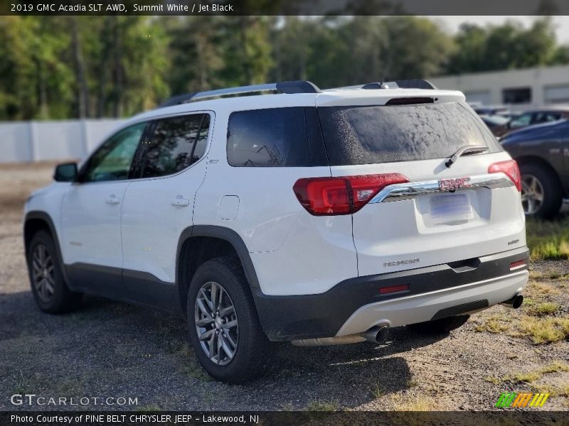 Summit White / Jet Black 2019 GMC Acadia SLT AWD