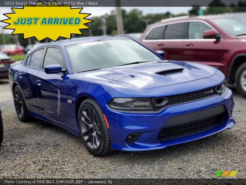 IndiGo Blue / Black 2020 Dodge Charger Scat Pack