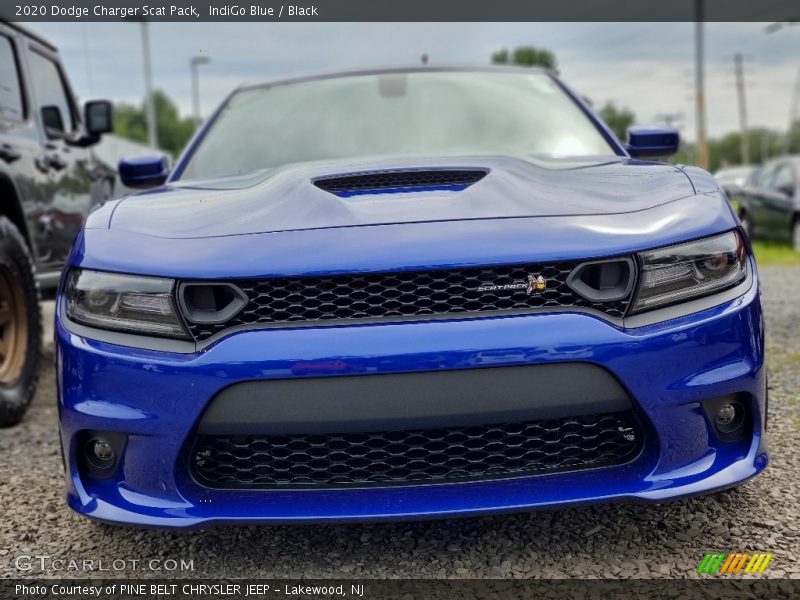 IndiGo Blue / Black 2020 Dodge Charger Scat Pack