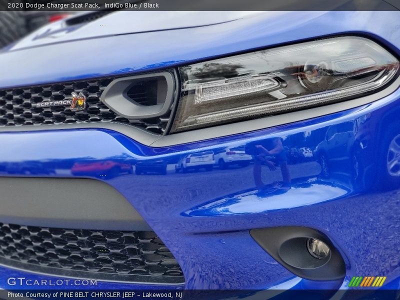 IndiGo Blue / Black 2020 Dodge Charger Scat Pack