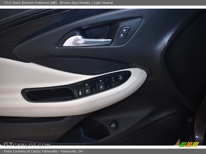 Bronze Alloy Metallic / Light Neutral 2017 Buick Envision Preferred AWD