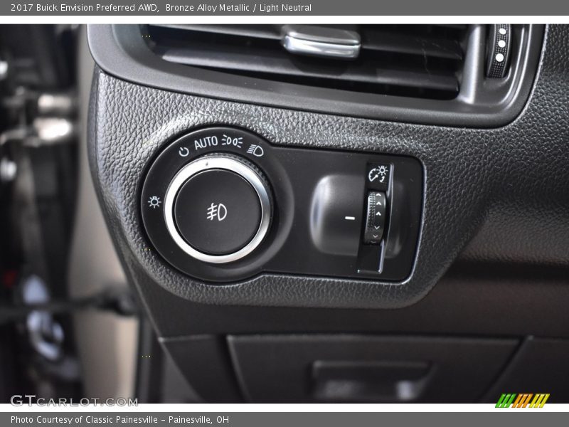 Bronze Alloy Metallic / Light Neutral 2017 Buick Envision Preferred AWD