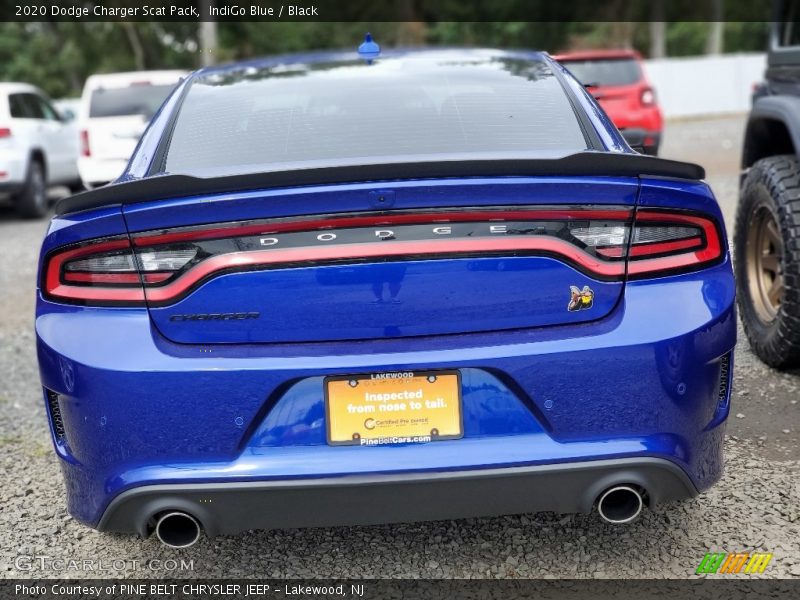 IndiGo Blue / Black 2020 Dodge Charger Scat Pack