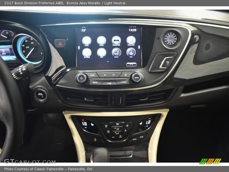 Bronze Alloy Metallic / Light Neutral 2017 Buick Envision Preferred AWD