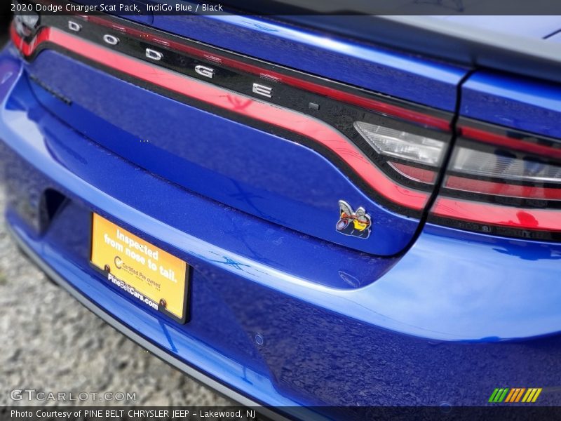 IndiGo Blue / Black 2020 Dodge Charger Scat Pack